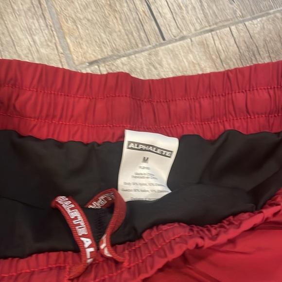 Alphalete Vibrant Red Shorts - Picture 5 of 7